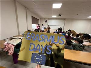 Vilayetler Birliği Hafize Sakız Anaokulu Öğrencileri Erasmus Days Etkinliği Kapsamında Meslek Yüksekokulumuzu Ziyaret Etti